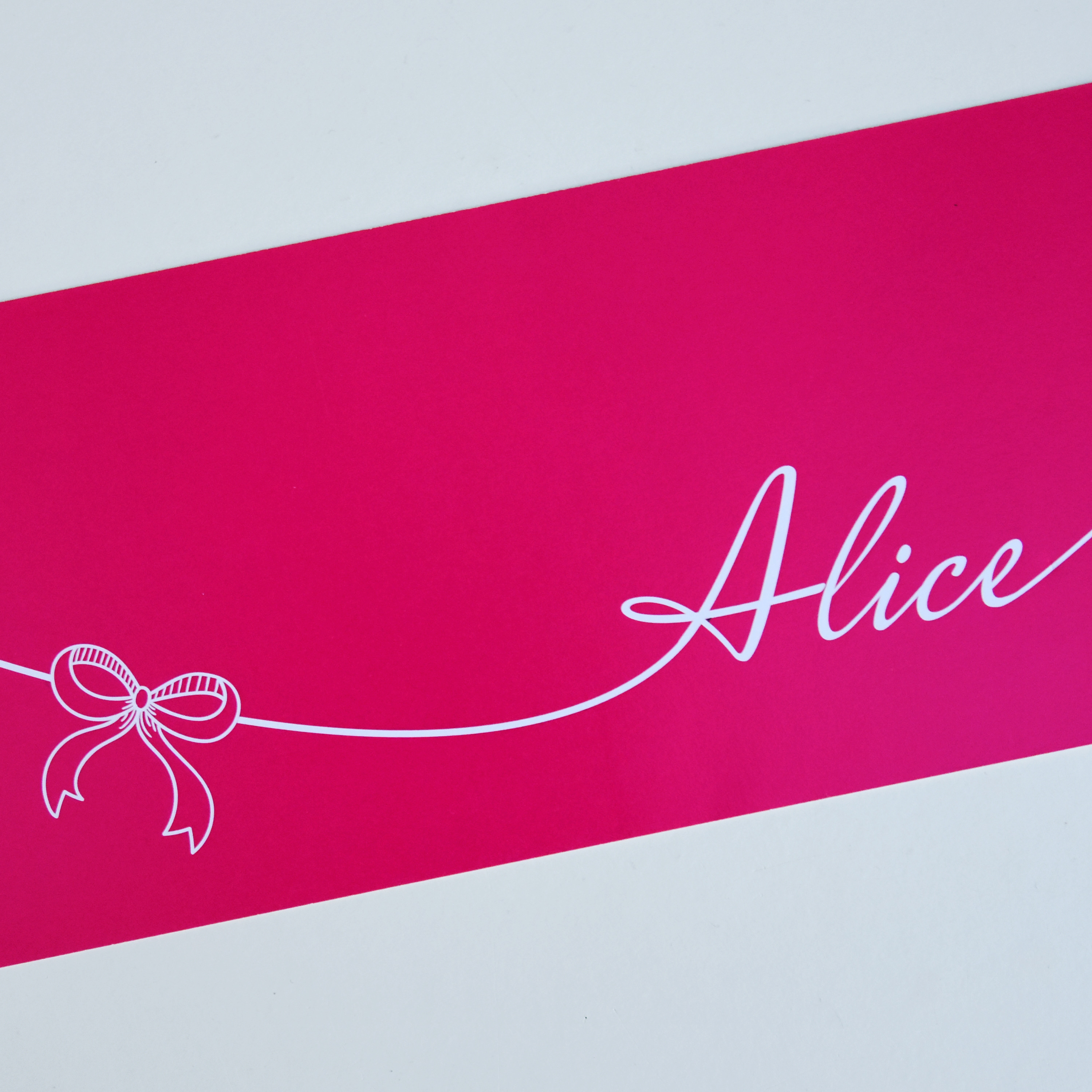 Geboortekaartje Alice